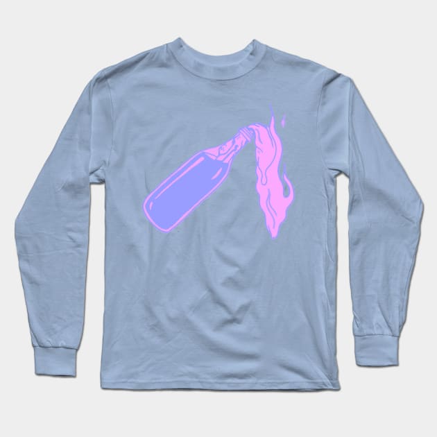 Molotov Cocktail VICE Long Sleeve T-Shirt by CharlieCreator